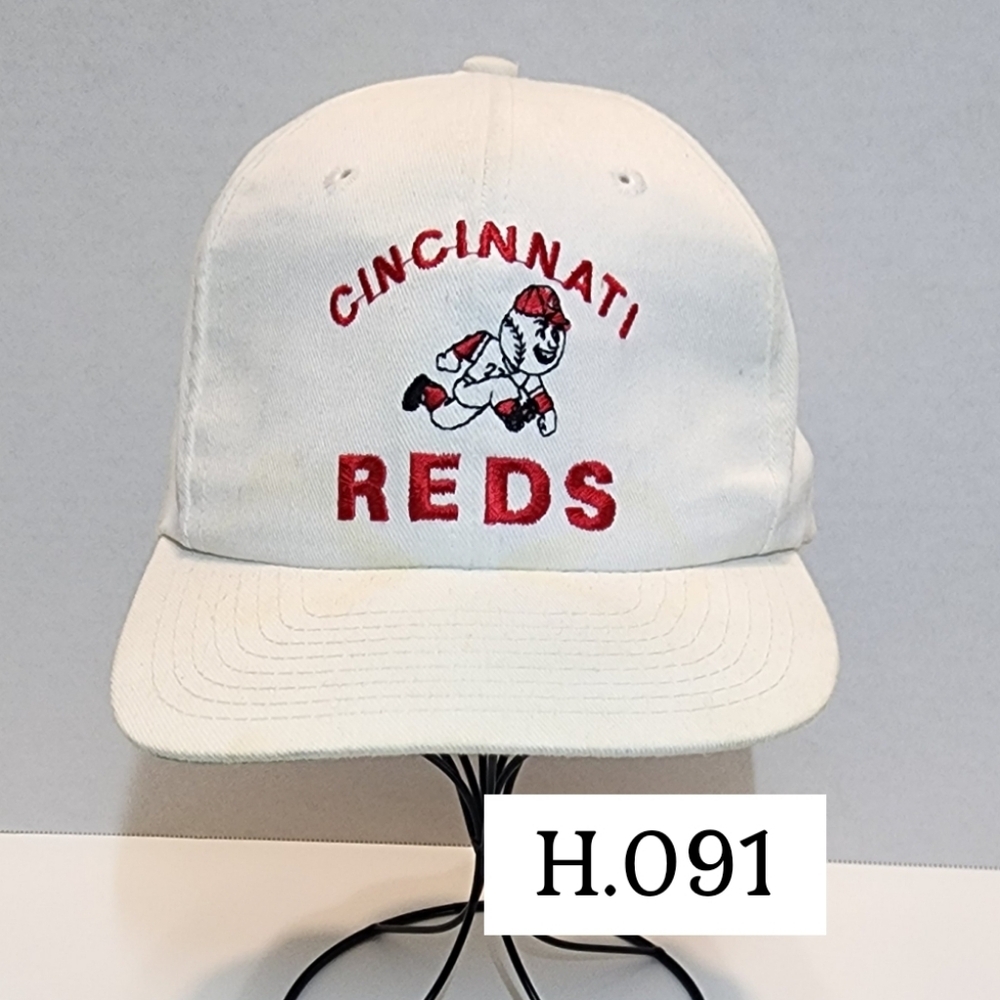 H.091- Cincinnati Reds Hat Cap MLB Twins Enterprise Baseball, USED